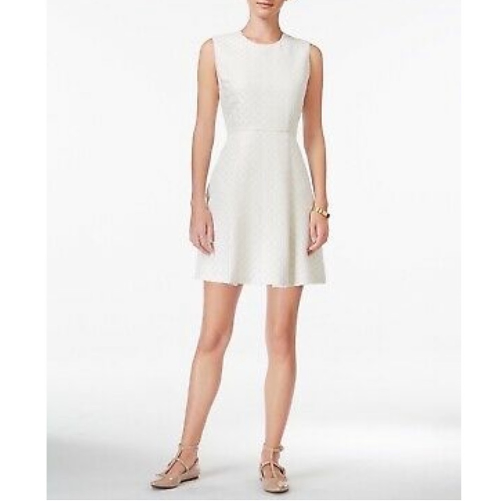 Maison Jules Metallic Fit & Flare Sleeveless Dress - Picture 2 of 10